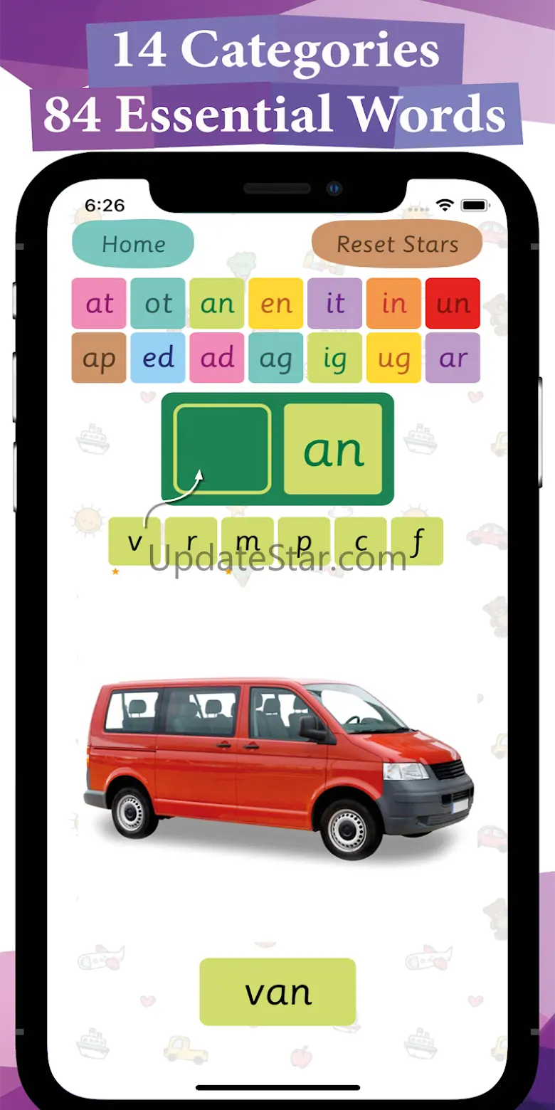 CVC 3 Letter Words and Phonics 2.0.7