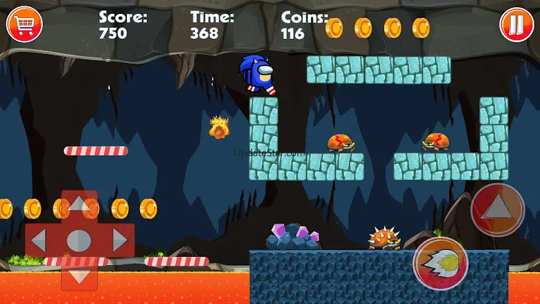 bleu hedgehog Runner Dash 1.2