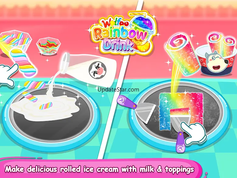 Wolfoo Makes Rainbow Slushy 1.2.0