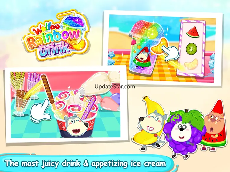 Wolfoo Makes Rainbow Slushy 1.2.0