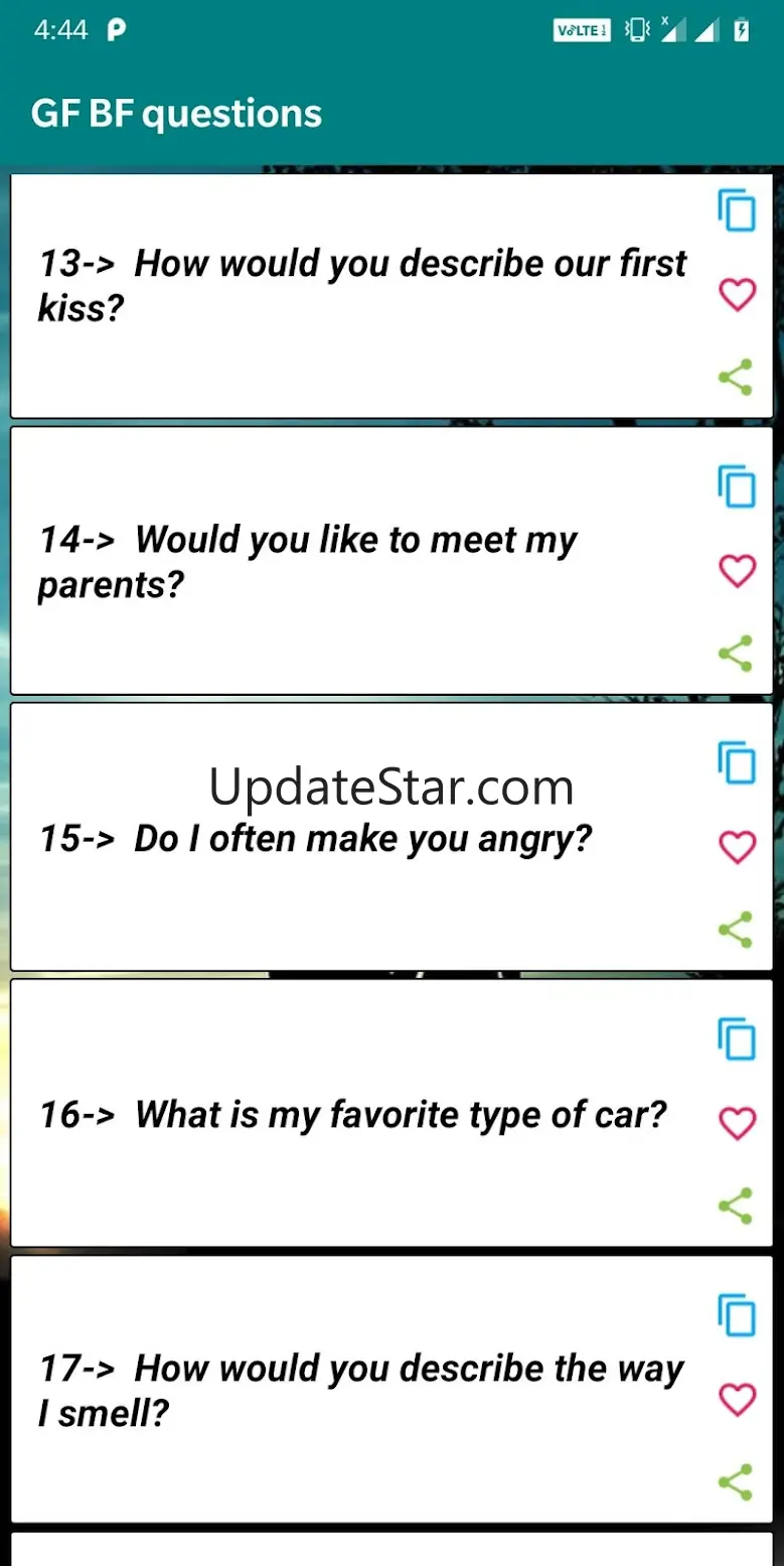 Girlfriend Boyfriend Questions 2.8