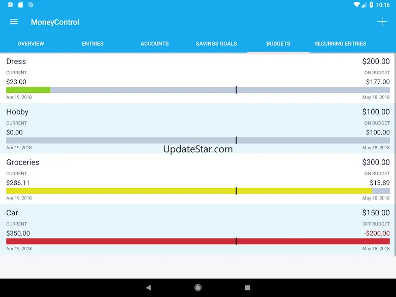 MoneyControl Expense Tracking 2.3.5
