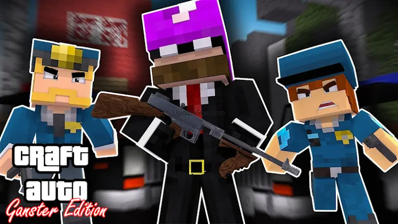 Craft Theft Auto Mod for MCPE 1.0