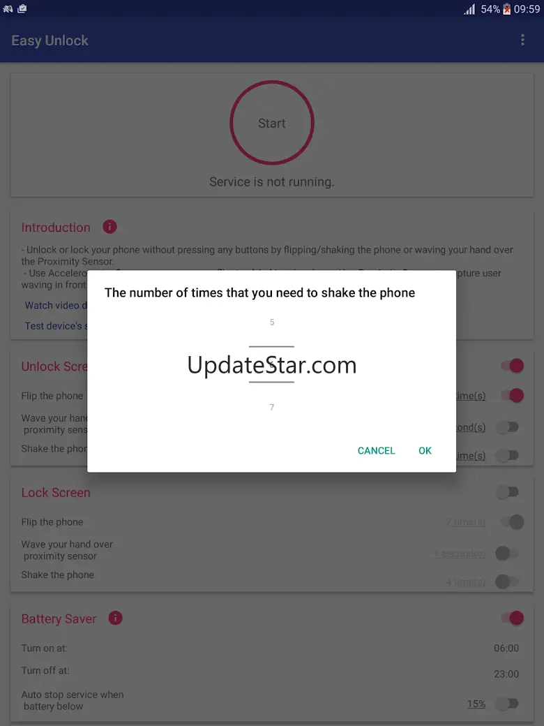 Easy Unlock - Screen on/off 1.14