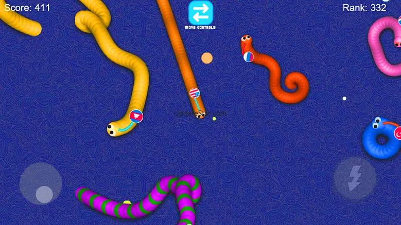 Worms Snake Zone Battle .io 3