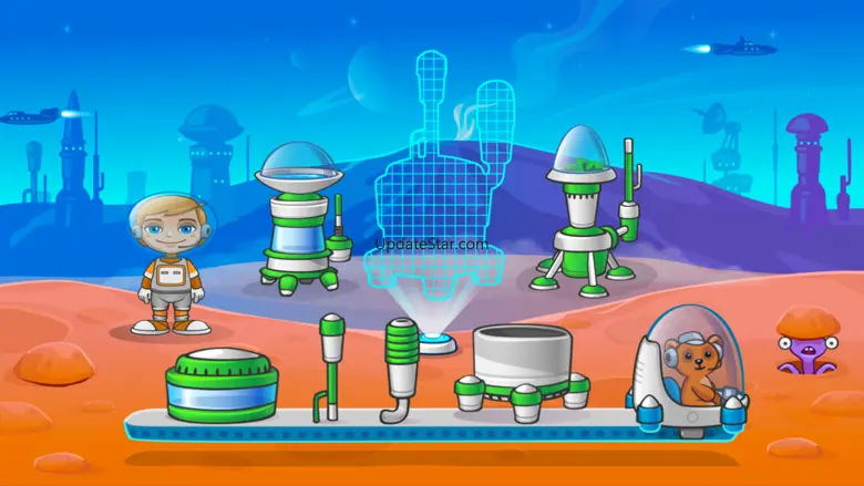 Jack in Space. Preschool learn 1.2