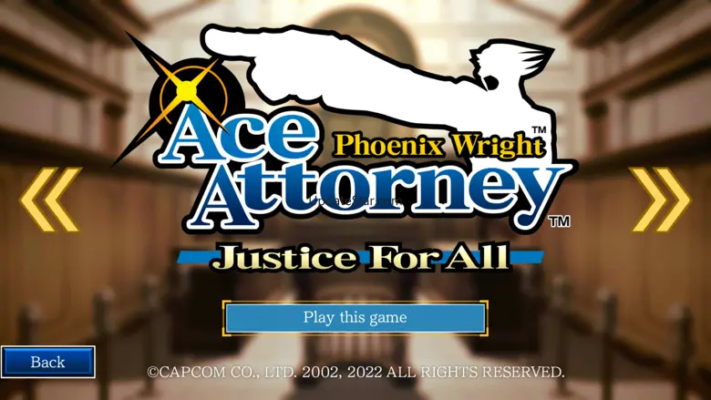 Ace Attorney Trilogy 1.00.01