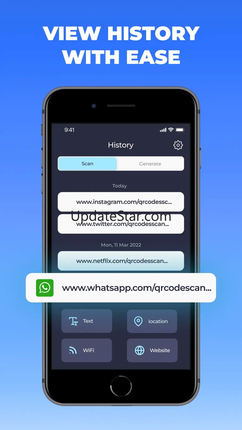 QR Code Generator & Scanner. 2.1