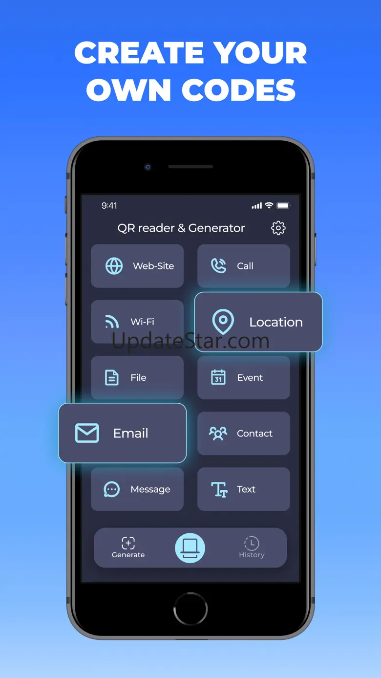 QR Code Generator & Scanner. 2.1