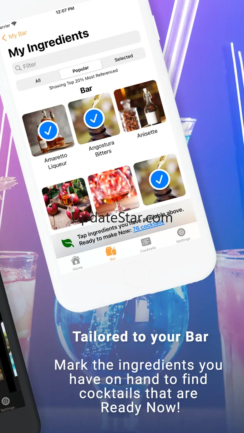Vector Bar - Cocktail Recipes 3.12