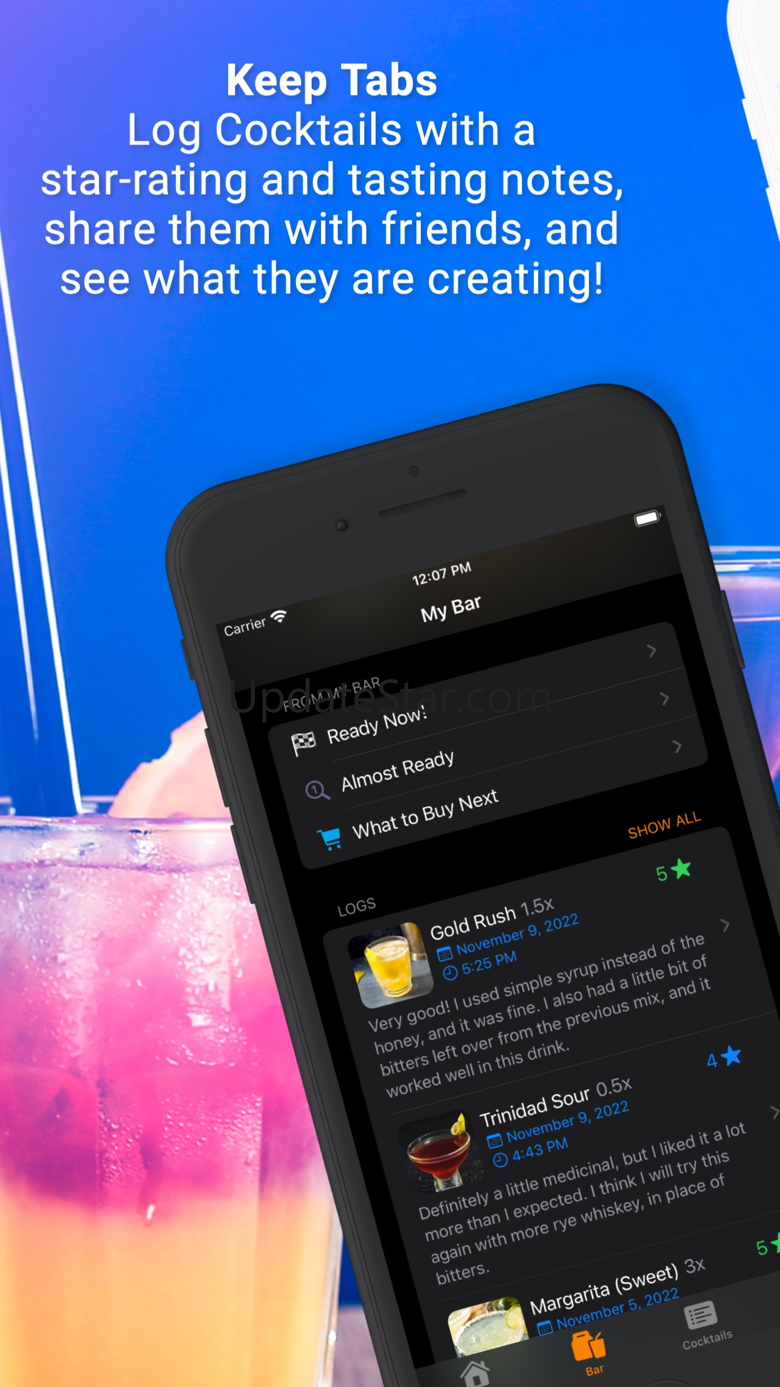 Vector Bar - Cocktail Recipes 3.12