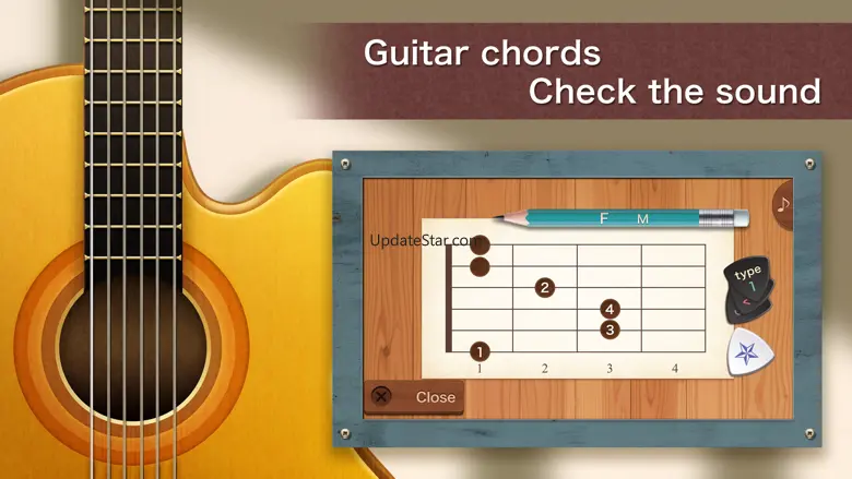 GUITAR CHORD (Basic) 2.1.4