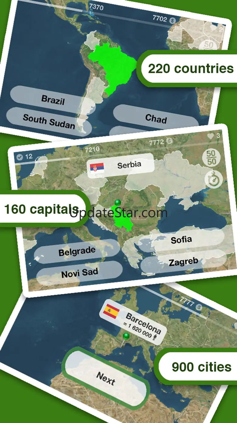 Geography: learn the world map 2.5.3