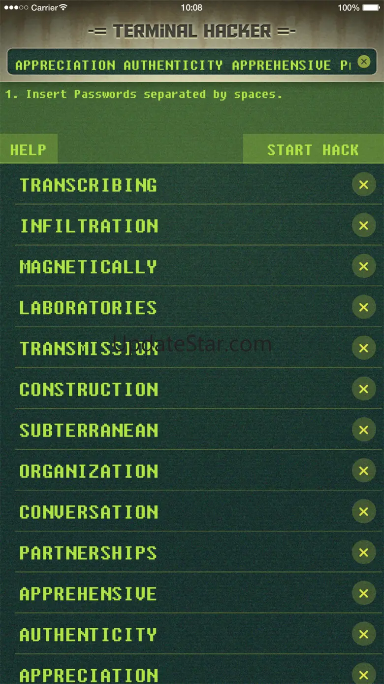 Terminal Hacker for Fallout 4 - Fast Unlock and Solve Codes 1.2