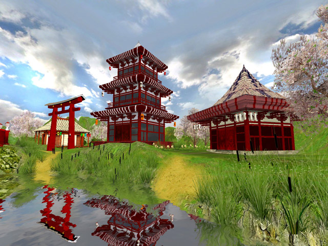 Japanese Garden 3D Screensaver 1.4