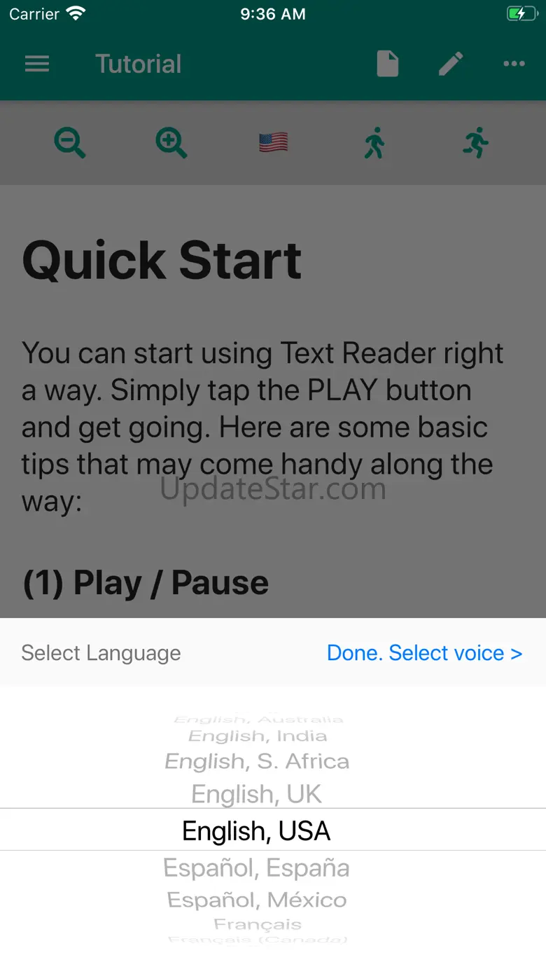 Simple Text Reader (TTSReader) 0.1.3