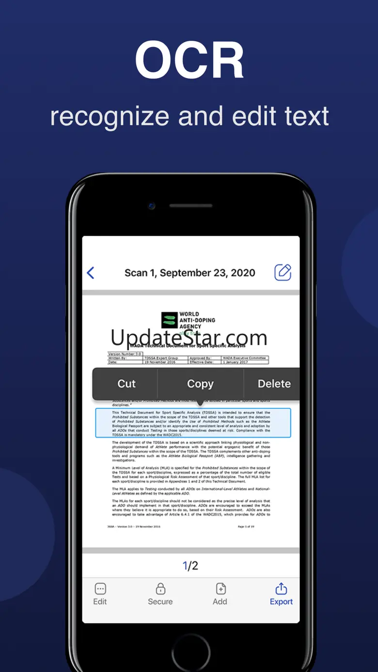 Scanner-App: Scan Text & Notes 2.7