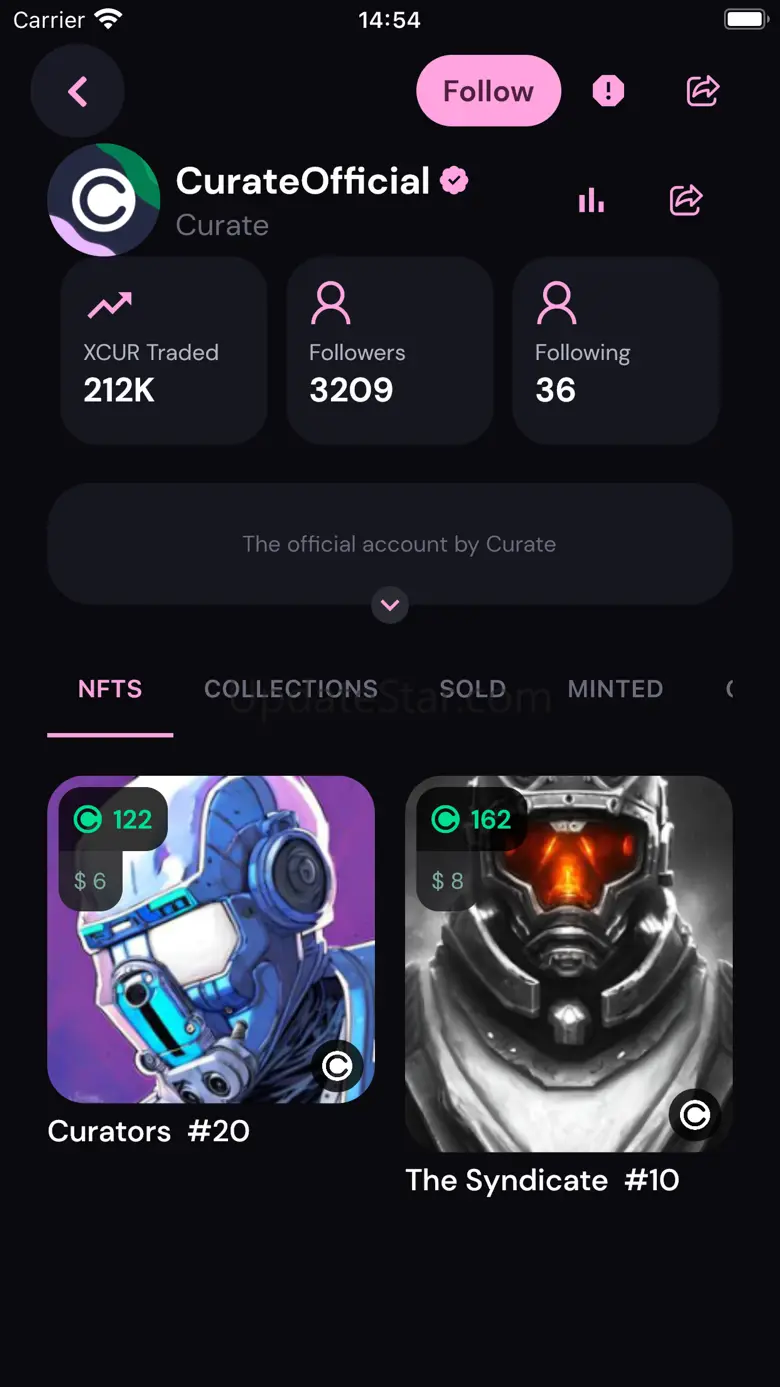 Curate - NFT 7.8.0