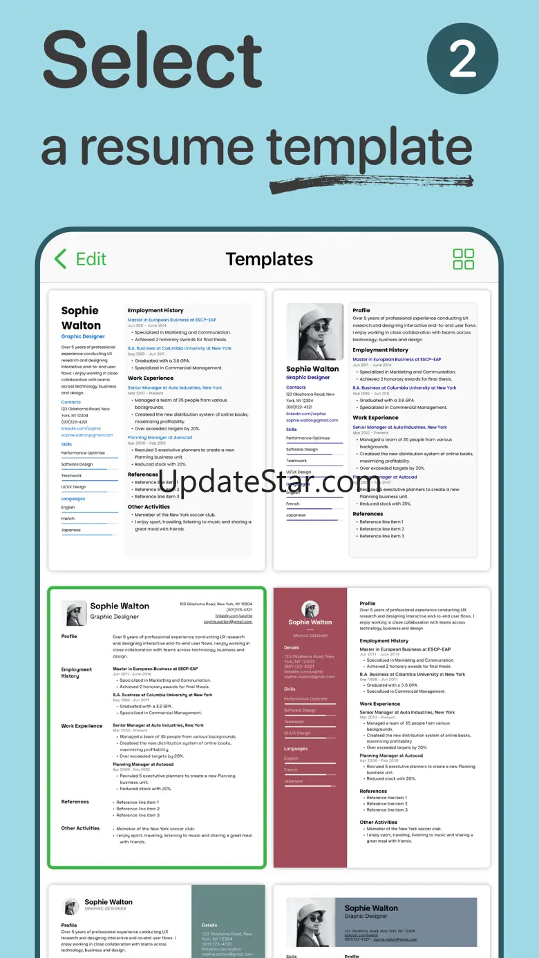 Resume Builder PDF 1.4