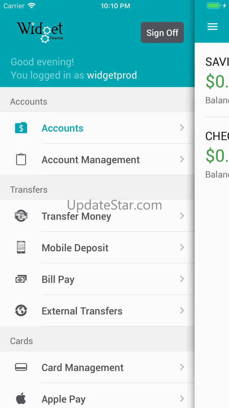 Widget Financial Mobile 4.41.107