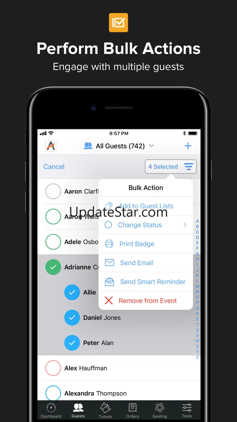 Events & Guest Lists | Diobox 6.3