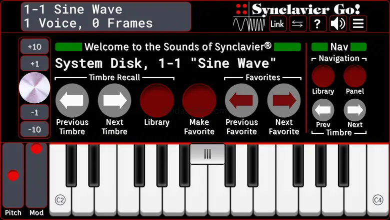 Synclavier Go! App and Plugin 1.30.26
