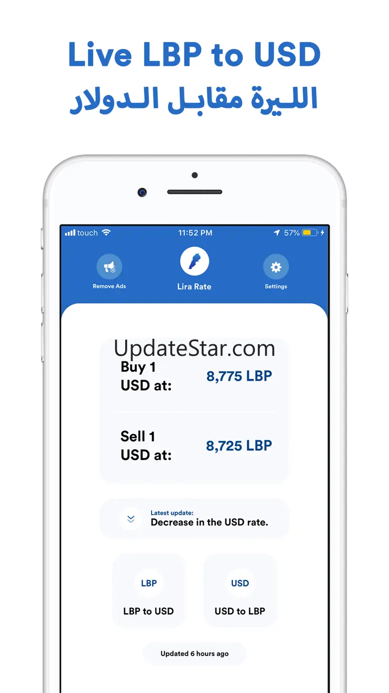 Lira Rate - LBP to USD 2.5