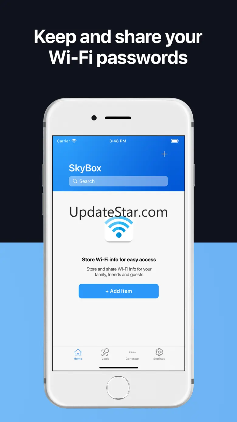 Password Manager App - SkyBox 2022.05.04