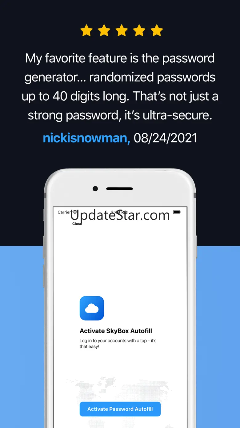 Password Manager App - SkyBox 2022.05.04