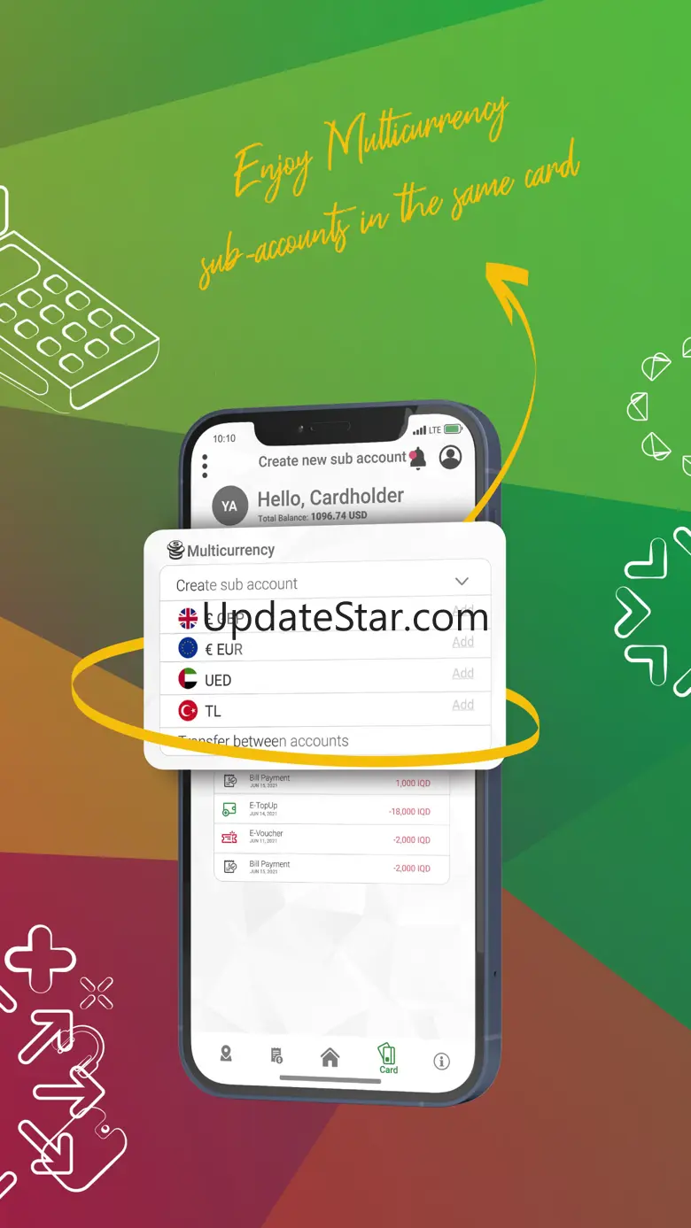 Blue Cardholder 3.1