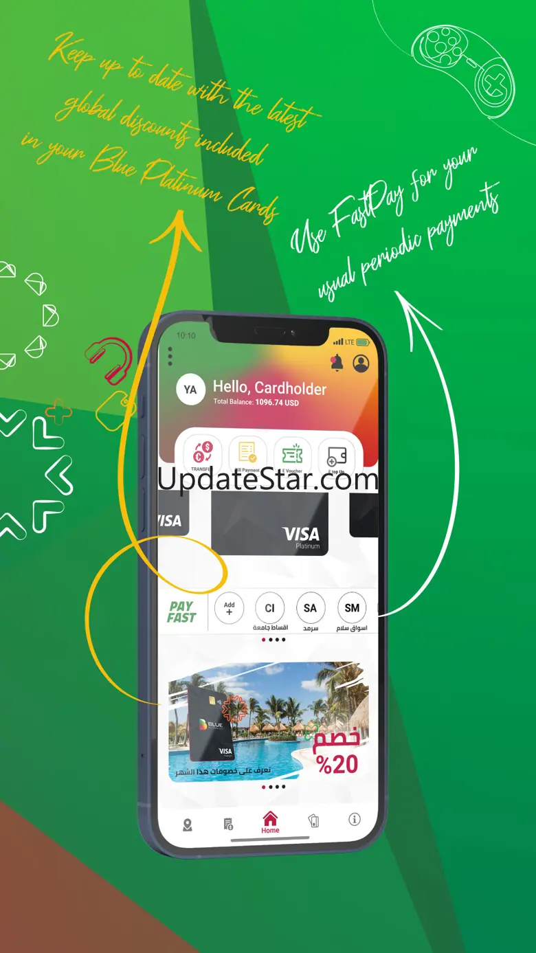 Blue Cardholder 3.1