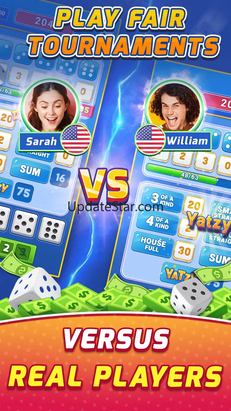 Yatzy Clash - Win Real Cash 2.8
