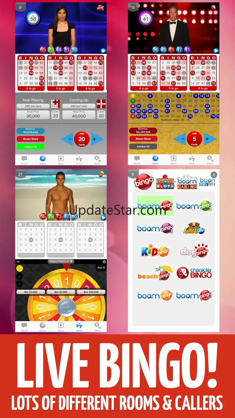 BOOM BINGO: Live Video & Slots 1.9.22