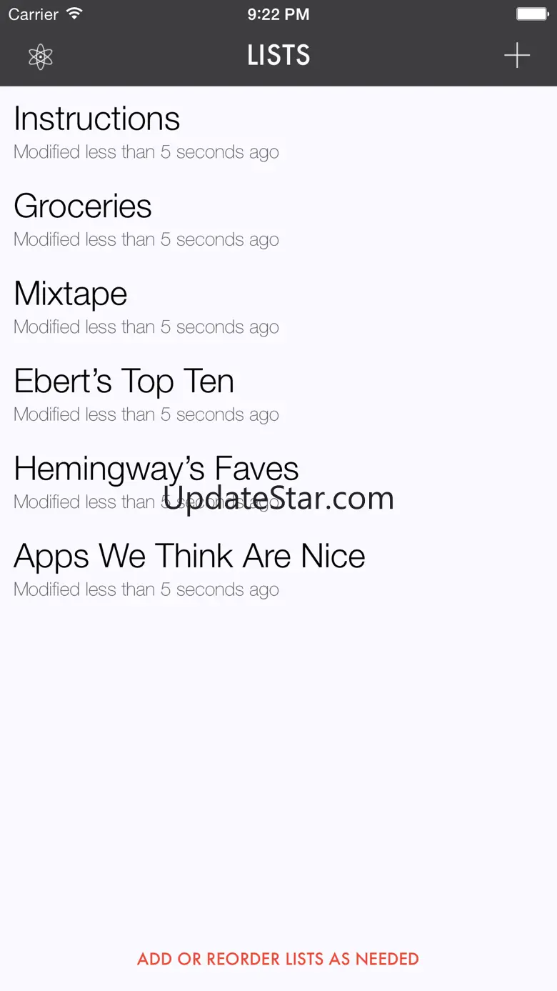 Ita — A List-Making App 2.0.2020