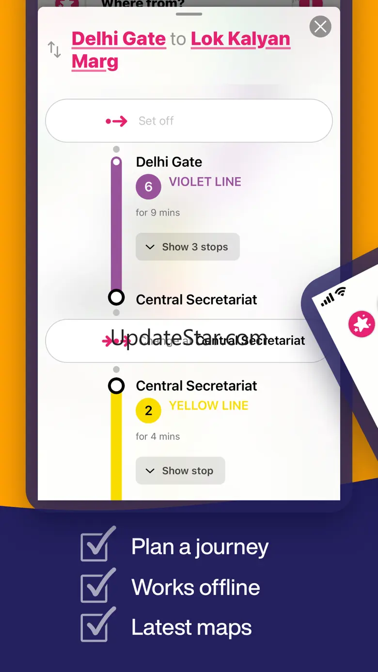Delhi Metro Interactive Map 3.1.0