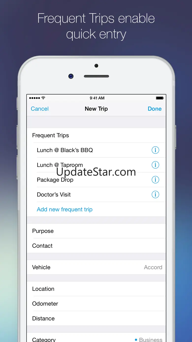 Mileage Log+  Trip Log Tracker 2.1.1