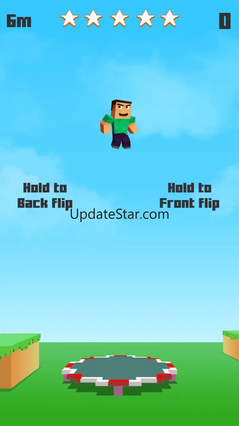 Backflip Trampoline Craft Madness: Hop Hop Hop Man Jump 1.6