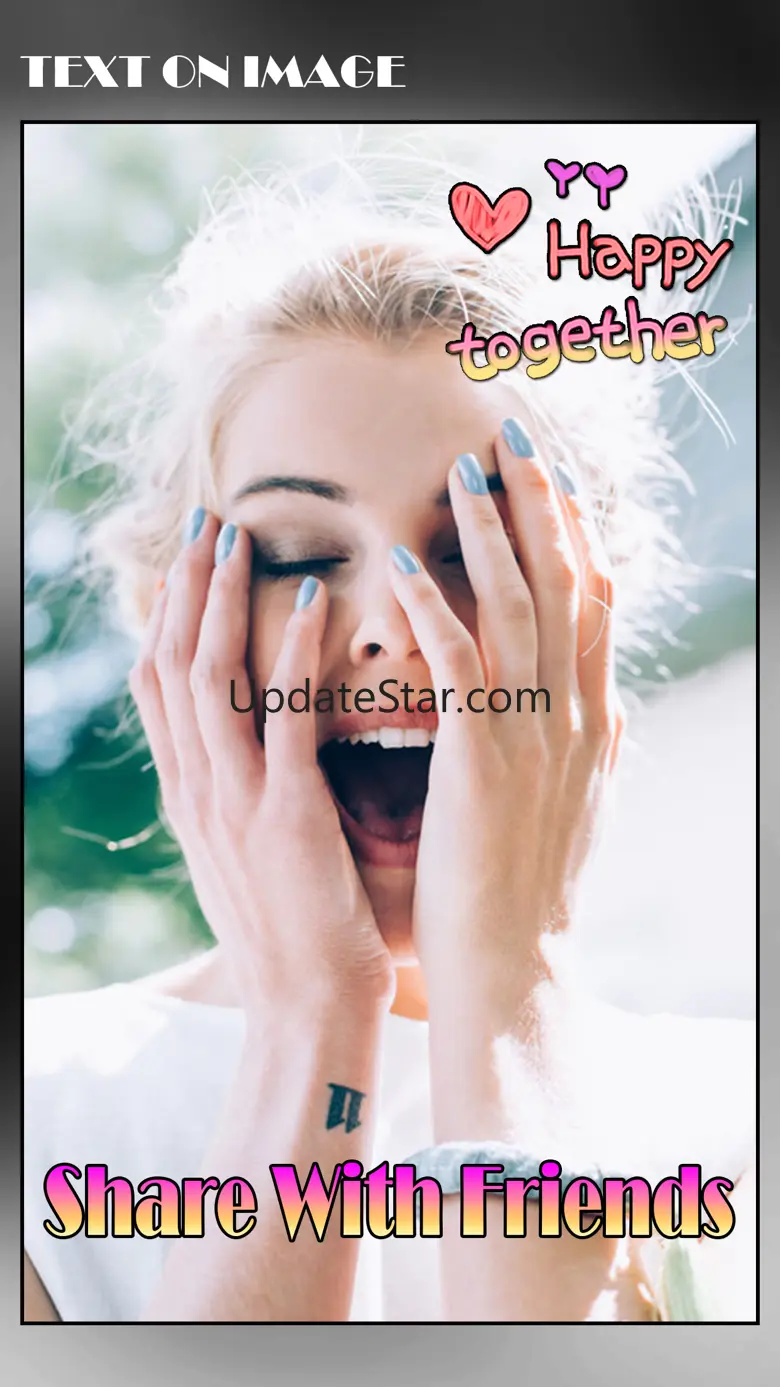 Text on Image.s - Typography Photo Editor to Write Captions & Add Letter Fonts 1.0