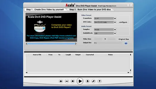 Acala DivX DVD Player Assist 6.0.9