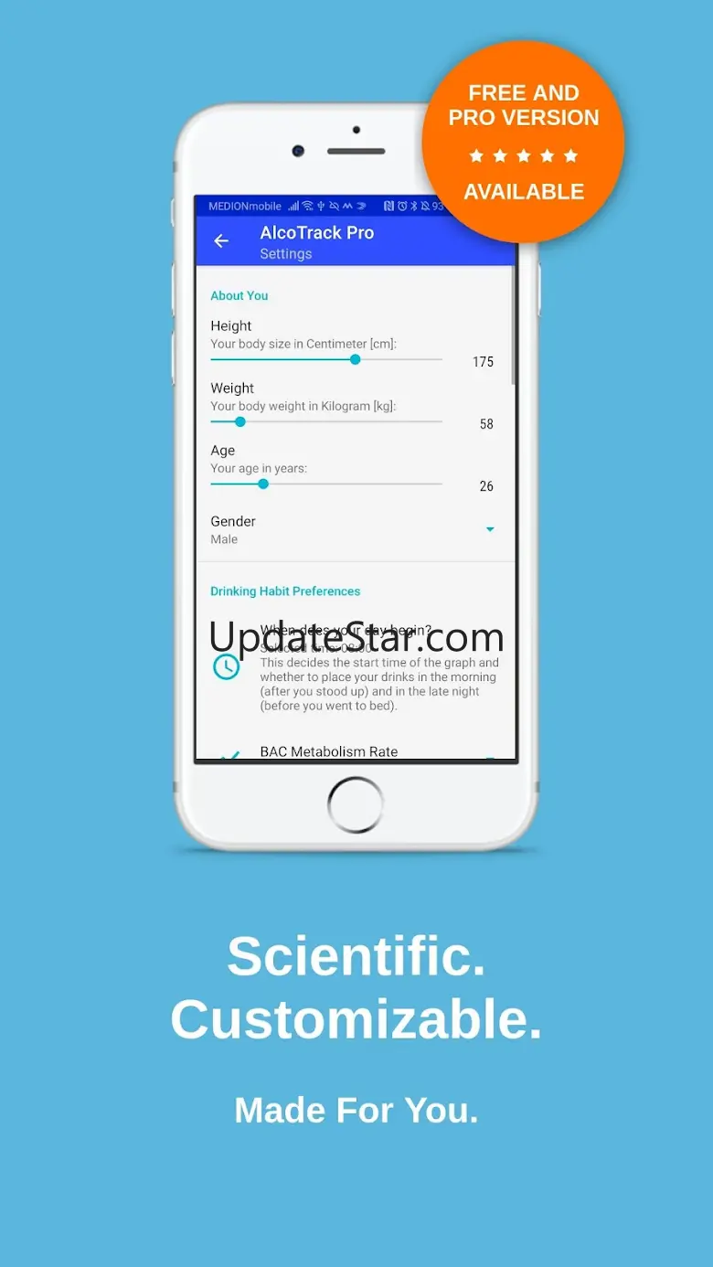 AlcoTrack: BAC Calculator 3.4.5