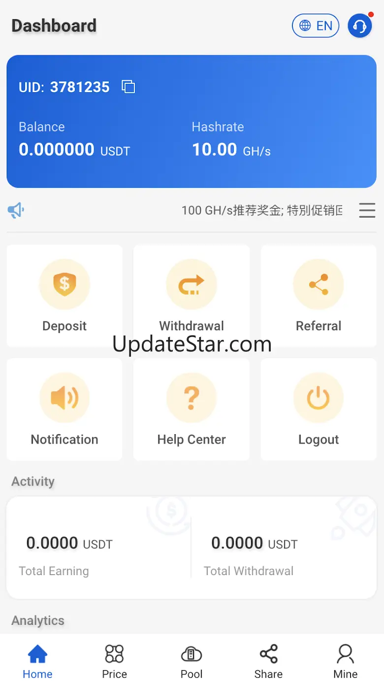 Miner-USDT 1.0.6