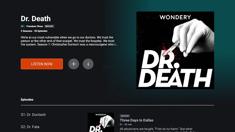 Wondery: For Podcast Addicts 1.58.0