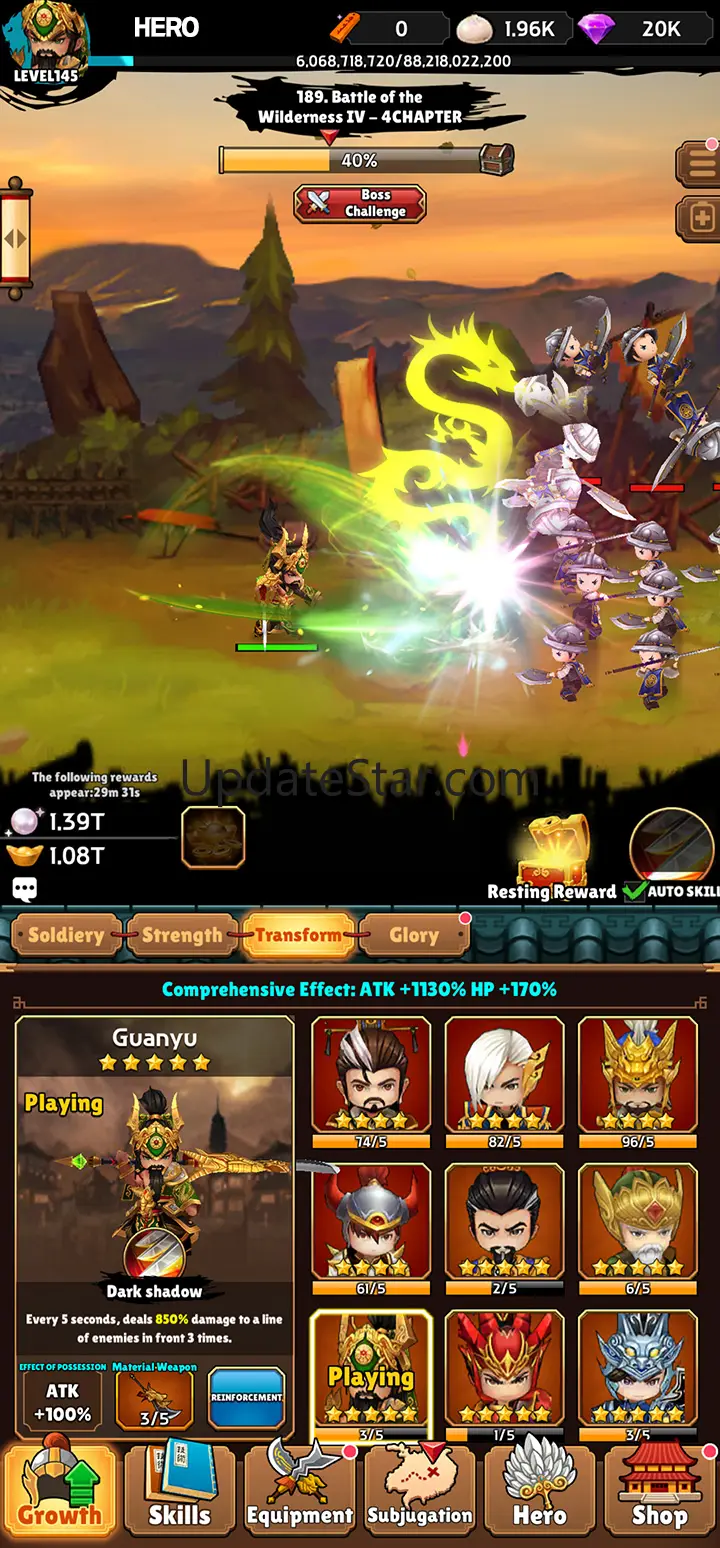 AFK Three Kingdoms : idle RPG 1.1.16