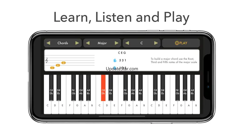 Middle C:Piano Scales & Chords 1.0.1
