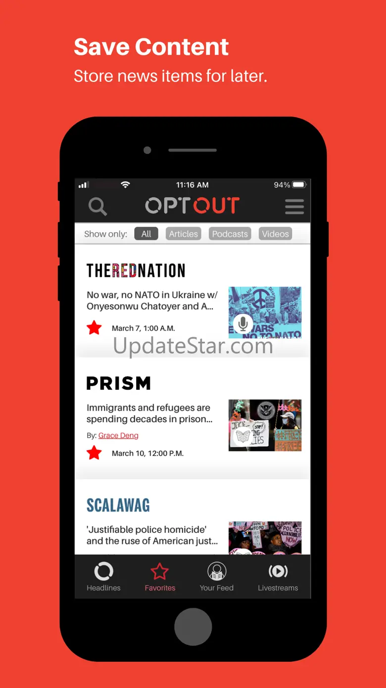 OptOut News 1.0.19