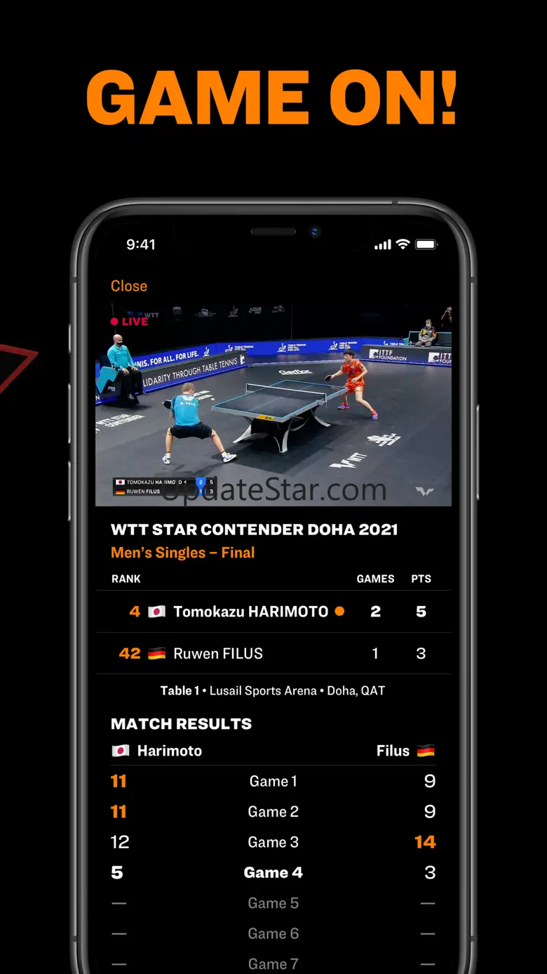 World Table Tennis App 2.9.32