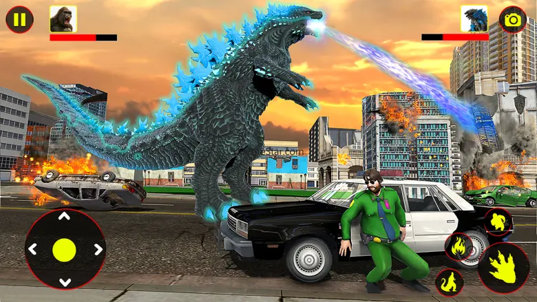 Giant Monster vs Gorilla Rush 17