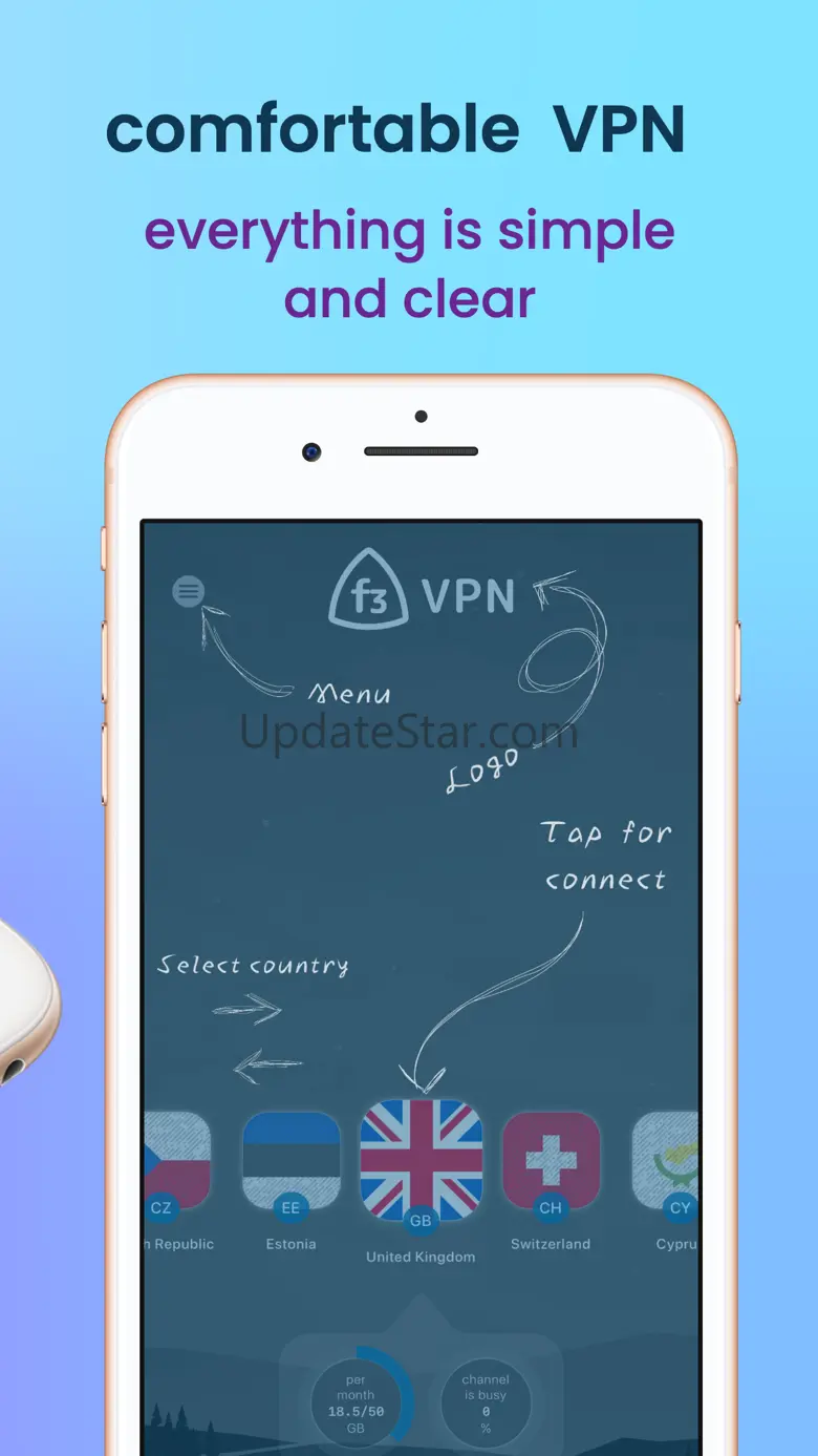 f3 vpn - simple VPN 1.260