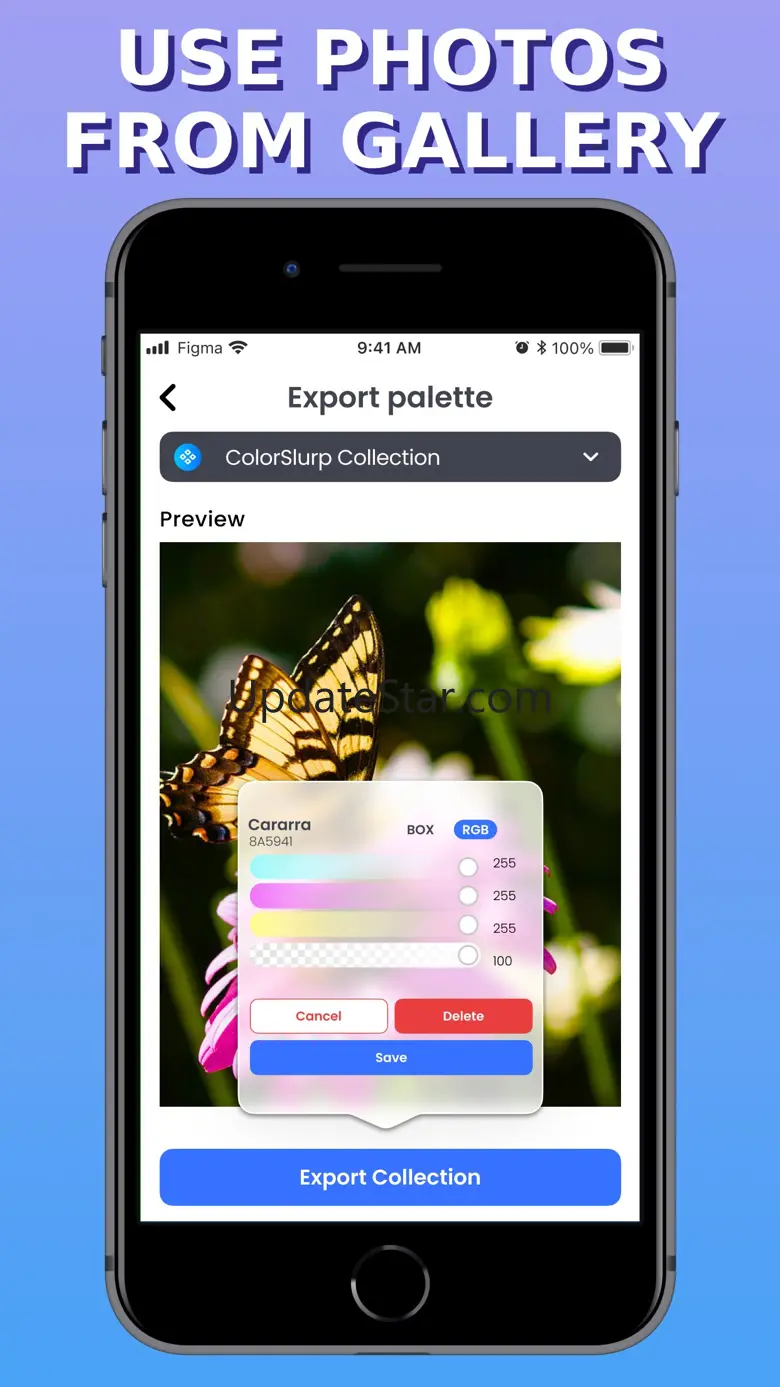 Color Picker by Image：HEX, RGB 2.0