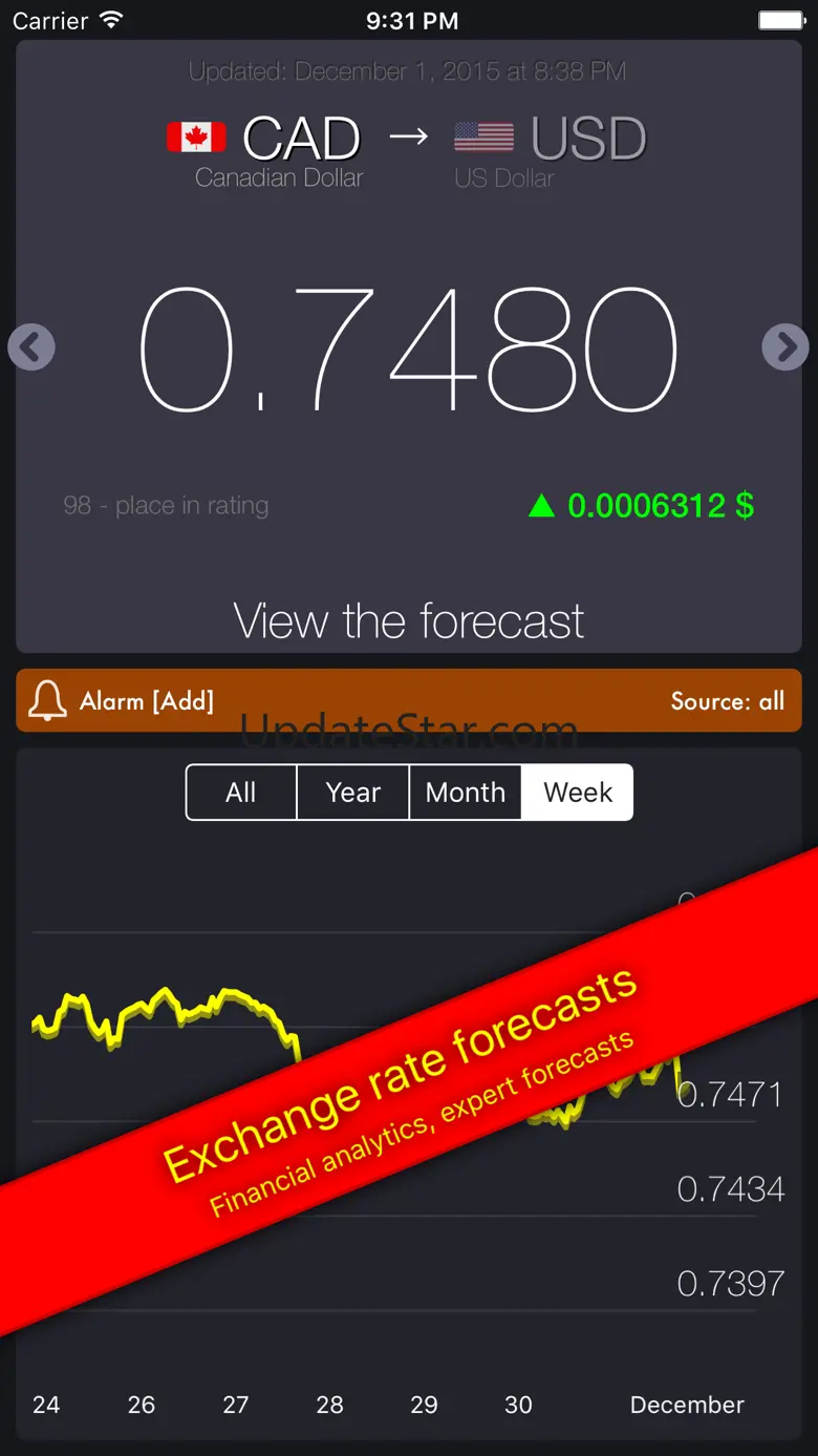 GetRate Currency Exchange Rate 1.11.19